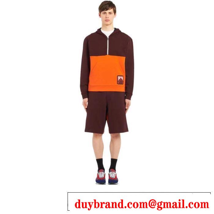 プラダ PRADA パーカー 2色可選 2019春夏も引き続きトレンド 今年春夏ファション流行り