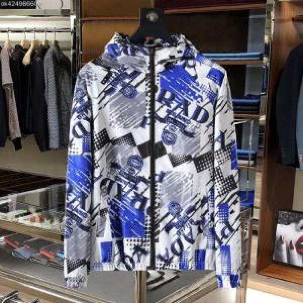 Blouson 2 -Molored Lựa chọn Mùa xuân / Mùa hè 2019 Các mặt hàng xu hướng tiêu chuẩn Phong cách mùa xuân / mùa hè giới hạn Prada_ áo khoác Parker Court_Men's Fashion_ Thương hiệu cửa hàng đặt hàng qua thư giá rẻ