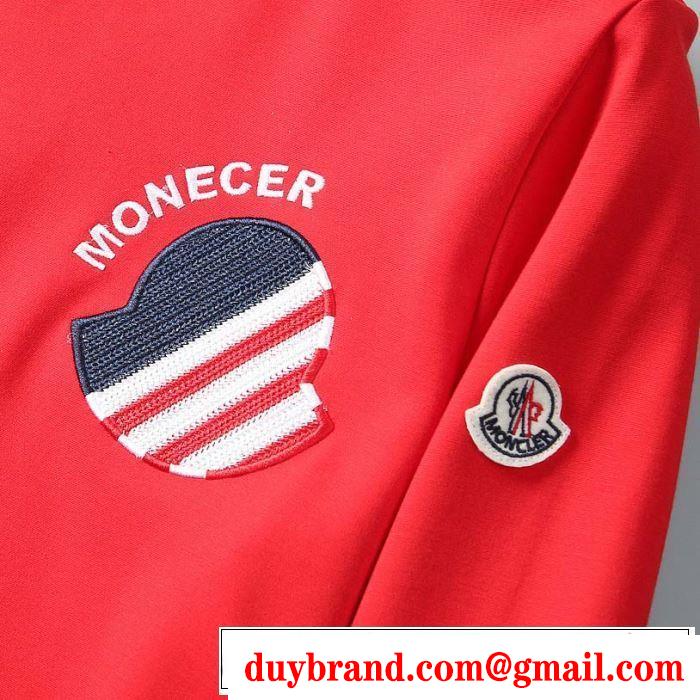 モンクレール MONCLER プルオーバーパーカー 3色可選 2019春夏人気トレンドアイテム 通勤の定番
