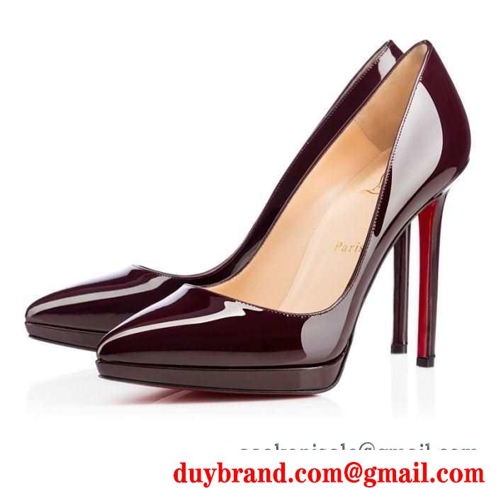 大人気Christian louboutinクリスチャンルブタンスーパーコピーレッドソール パンプス ヒール12cm レディース ハイヒール コーヒー色