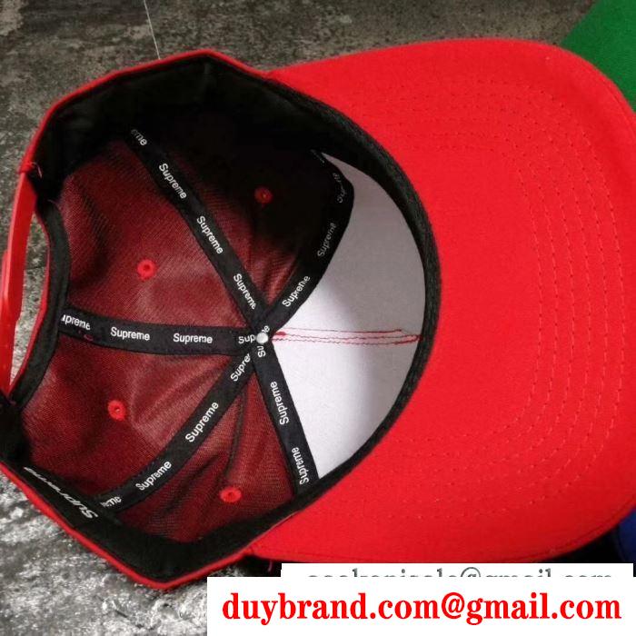 最新入荷NEW夏 ファッション アイテム supreme通販 キャップ メンズb-boyシュプリーム box logo hiphop ビューティー レディース cap 多色