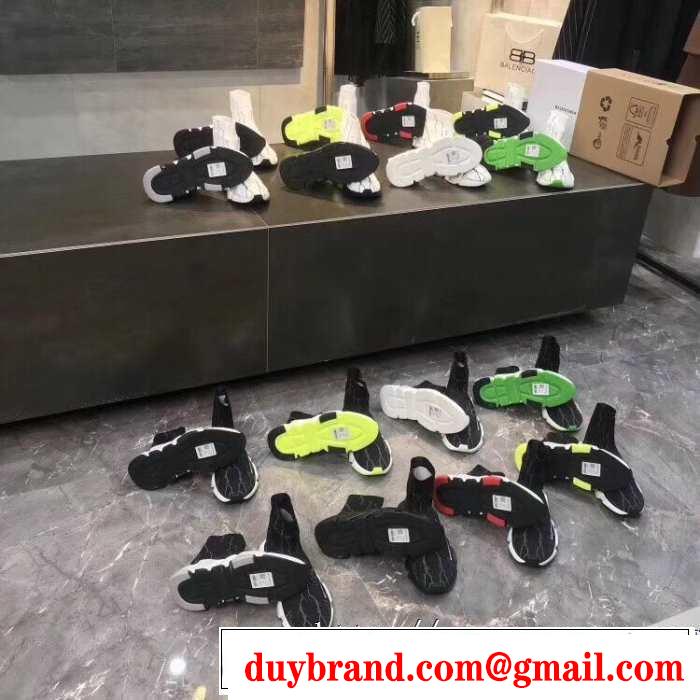 多色可選 BALENCIAGA Speed Trainer バレンシアガ スピードトレーナー メンズ スニーカー おしゃれ上級者に挑戦