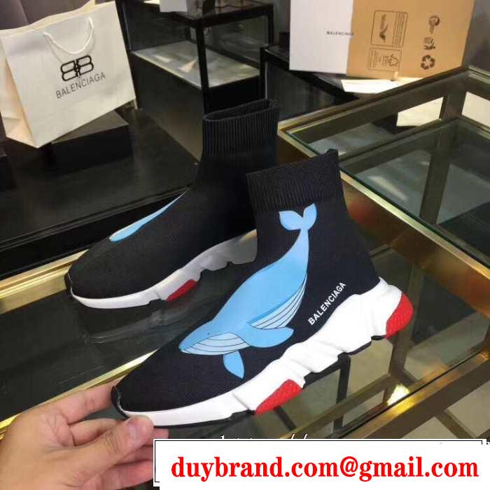 BALENCIAGA Speed Trainer 上品な涼やかさある印象に バレンシアガ スピードトレーナー メンズ スニーカー 2019SS