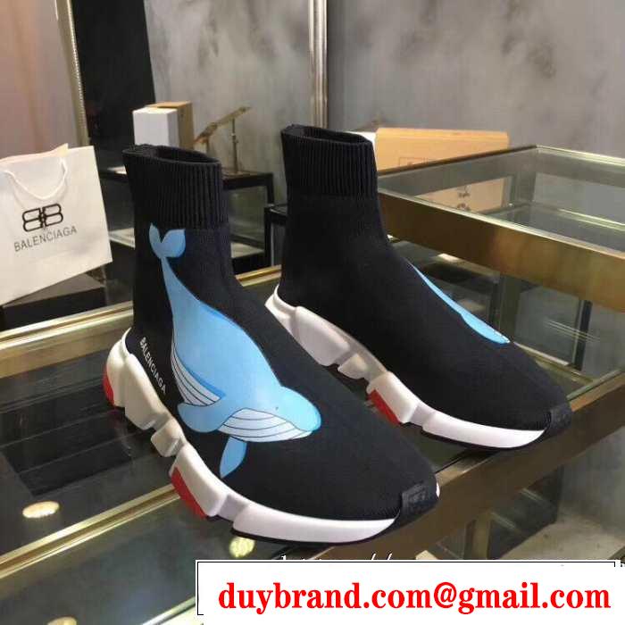 BALENCIAGA Speed Trainer 上品な涼やかさある印象に バレンシアガ スピードトレーナー メンズ スニーカー 2019SS
