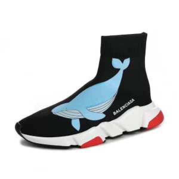Balenciaga Tốc độ Huấn luyện viên Balenciaga Huấn luyện viên Men Sneakers 2019SS_ Sneakers