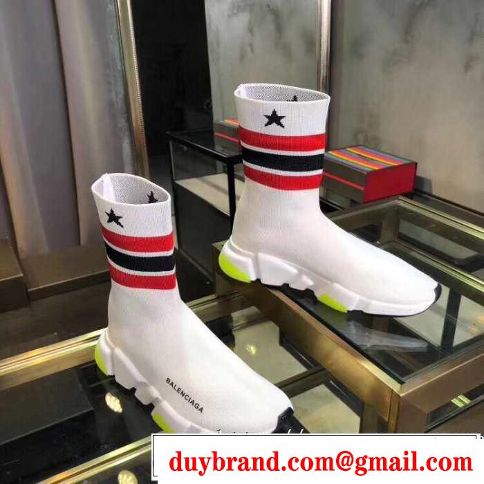 2019春夏のトレンド新商品 メンズ スニーカー 多色可選 BALENCIAGA Speed Trainer バレンシアガ スピードトレーナー