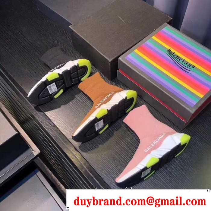 2019春夏のトレンド新商品 メンズ スニーカー 多色可選 BALENCIAGA Speed Trainer バレンシアガ スピードトレーナー