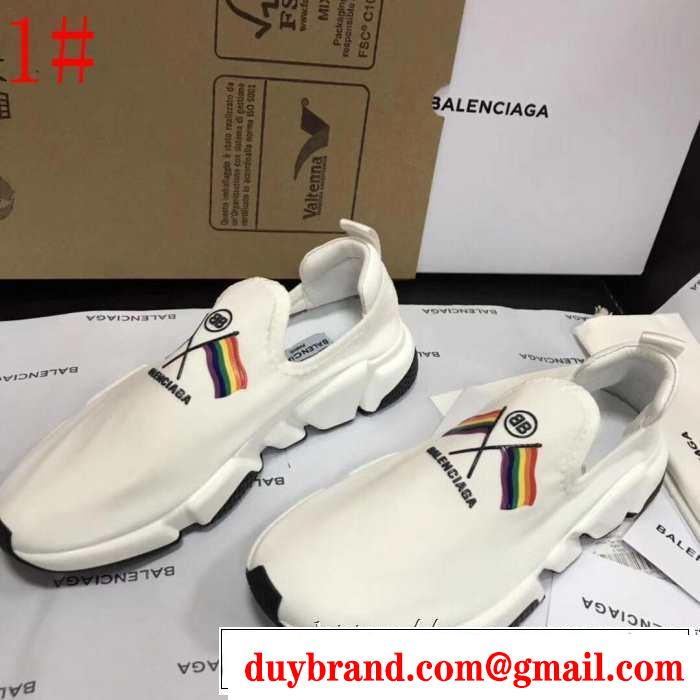 今から夏まで活躍する  多色可選  BALENCIAGA Speed Trainer バレンシアガ スピードトレーナー メンズ スニーカー