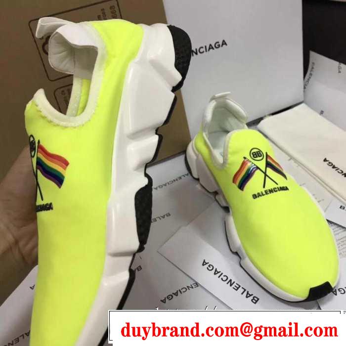 今から夏まで活躍する  多色可選  BALENCIAGA Speed Trainer バレンシアガ スピードトレーナー メンズ スニーカー