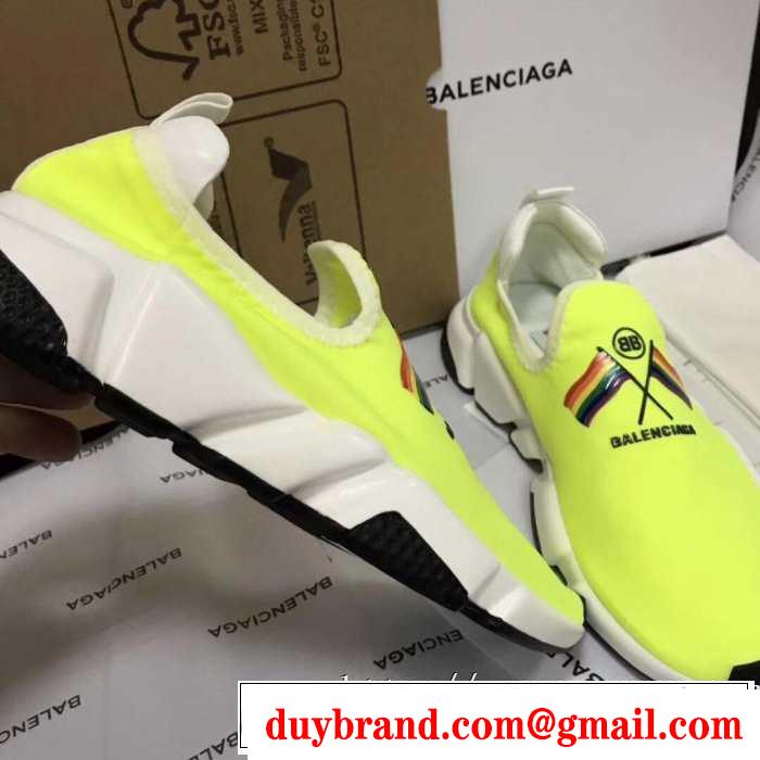 今から夏まで活躍する  多色可選  BALENCIAGA Speed Trainer バレンシアガ スピードトレーナー メンズ スニーカー