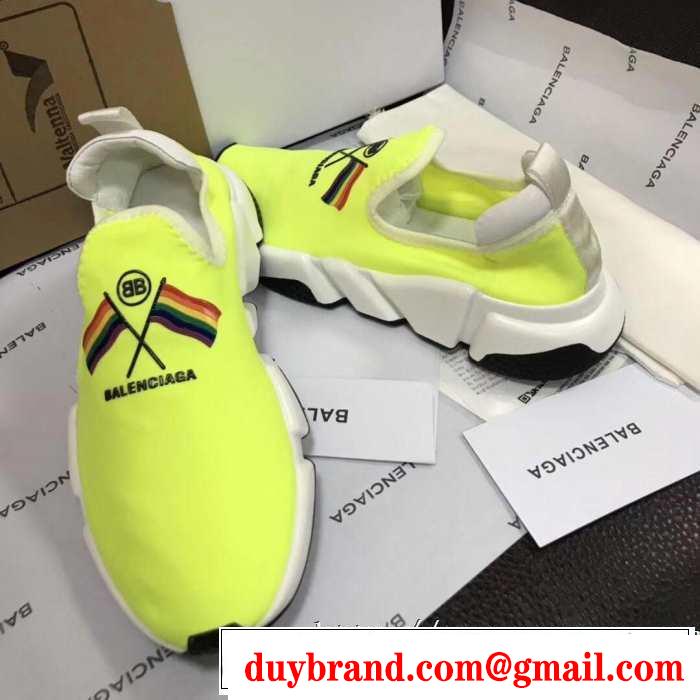 今から夏まで活躍する  多色可選  BALENCIAGA Speed Trainer バレンシアガ スピードトレーナー メンズ スニーカー