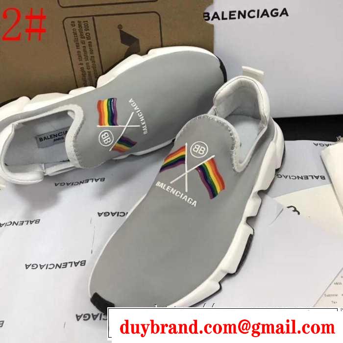 今から夏まで活躍する  多色可選  BALENCIAGA Speed Trainer バレンシアガ スピードトレーナー メンズ スニーカー