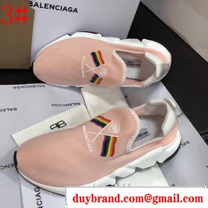 今から夏まで活躍する  多色可選  BALENCIAGA Speed Trainer バレンシアガ スピードトレーナー メンズ スニーカー