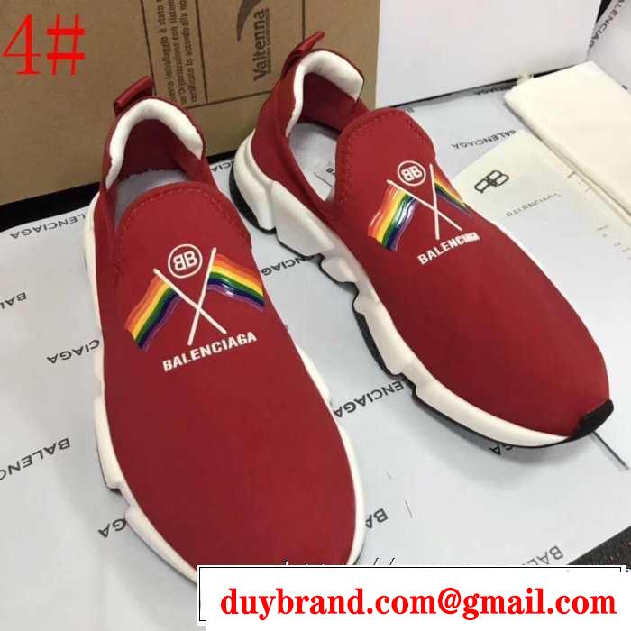 今から夏まで活躍する  多色可選  BALENCIAGA Speed Trainer バレンシアガ スピードトレーナー メンズ スニーカー