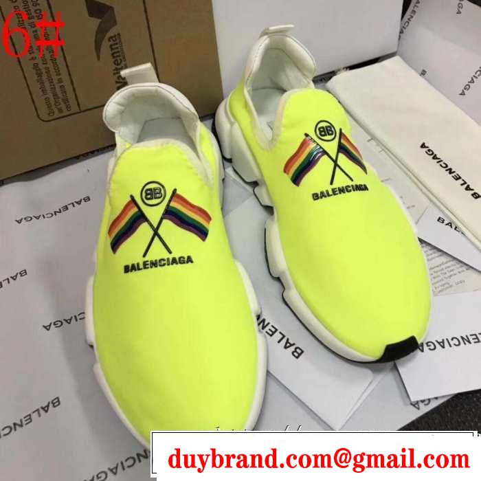 今から夏まで活躍する  多色可選  BALENCIAGA Speed Trainer バレンシアガ スピードトレーナー メンズ スニーカー
