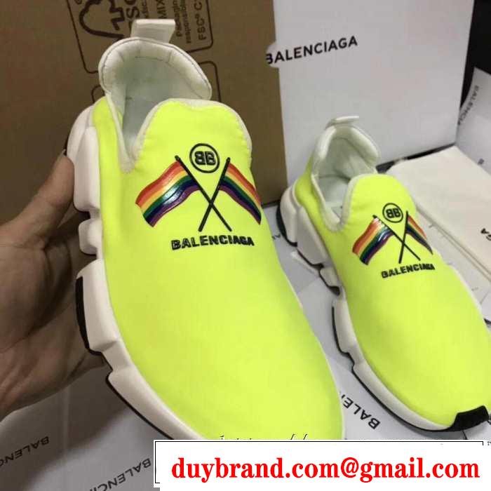 今から夏まで活躍する  多色可選  BALENCIAGA Speed Trainer バレンシアガ スピードトレーナー メンズ スニーカー