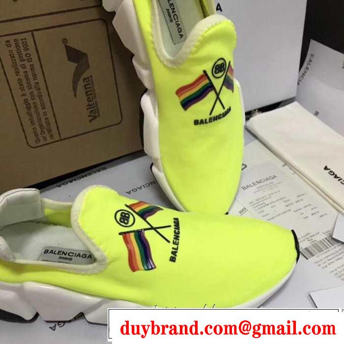 今から夏まで活躍する  多色可選  BALENCIAGA Speed Trainer バレンシアガ スピードトレーナー メンズ スニーカー