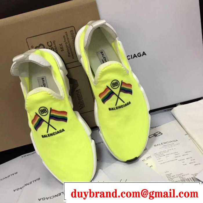 今から夏まで活躍する  多色可選  BALENCIAGA Speed Trainer バレンシアガ スピードトレーナー メンズ スニーカー