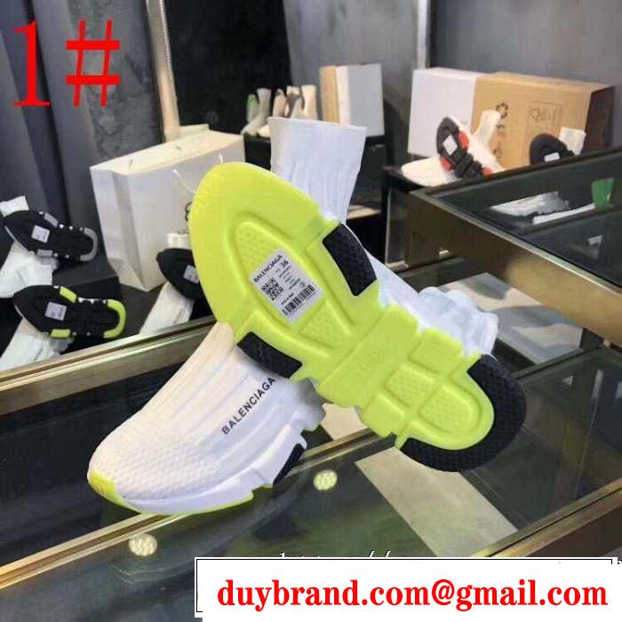 2019春夏は人気定番 多色可選  BALENCIAGA Speed Trainer バレンシアガ スピードトレーナー メンズ スニーカー 上品なリラックス感