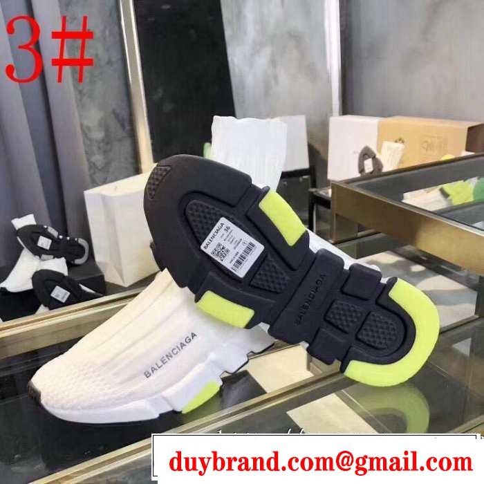2019春夏は人気定番 多色可選  BALENCIAGA Speed Trainer バレンシアガ スピードトレーナー メンズ スニーカー 上品なリラックス感