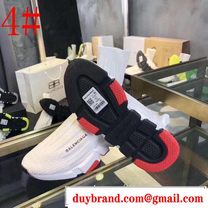 2019春夏は人気定番 多色可選  BALENCIAGA Speed Trainer バレンシアガ スピードトレーナー メンズ スニーカー 上品なリラックス感