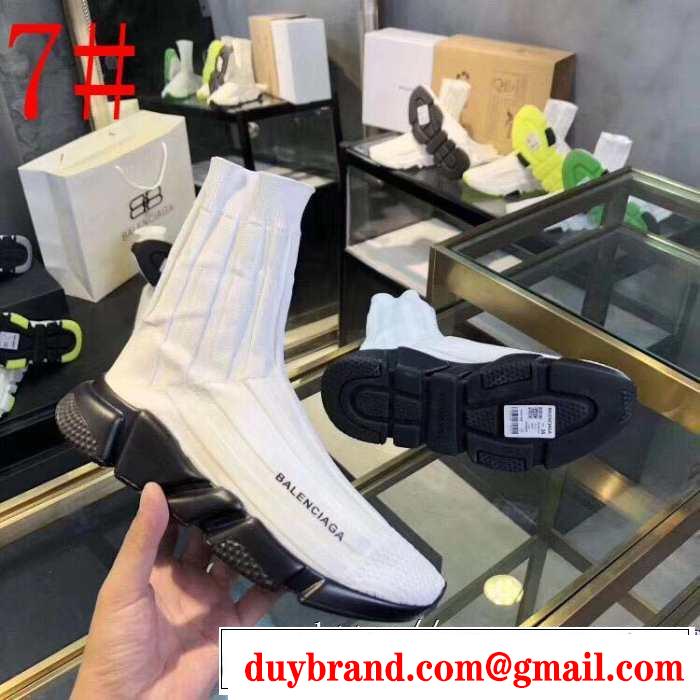 2019春夏は人気定番 多色可選  BALENCIAGA Speed Trainer バレンシアガ スピードトレーナー メンズ スニーカー 上品なリラックス感