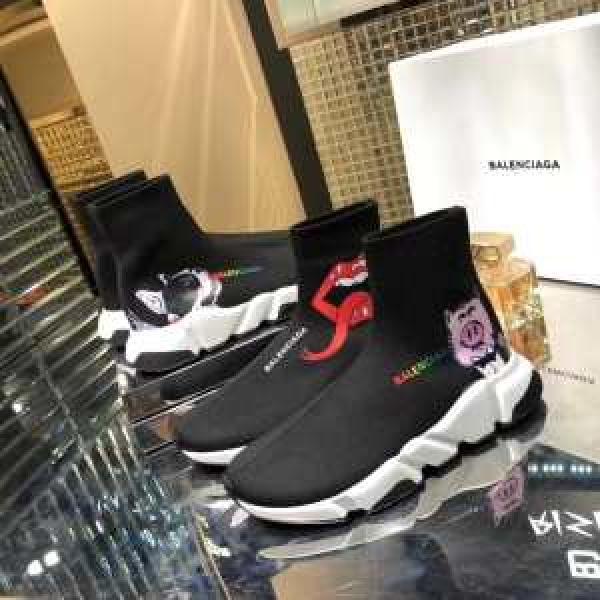 4 -Lựa chọn có màu sắc Balenciaga Tốc độ Trainer Mood Mood Up Bộ sưu tập Balenciaga Huấn luyện viên Sneakers _ Sneakers