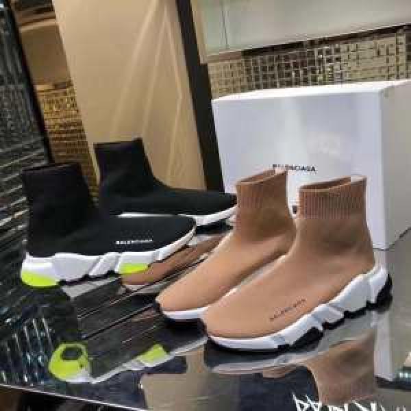 Giày Balenciaga Nam Cao cấp Speed Trainer Mid ‘Black  2 màu lựa chọn nhập khẩu đẹp chuẩn Like Auth 