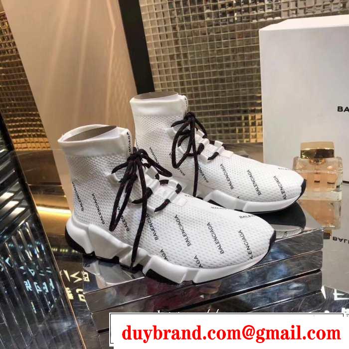 【2019年】夏のファッション 2色可選  BALENCIAGA Speed Trainer バレンシアガ スピードトレーナー メンズ スニーカー