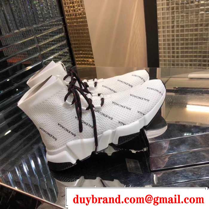 【2019年】夏のファッション 2色可選  BALENCIAGA Speed Trainer バレンシアガ スピードトレーナー メンズ スニーカー
