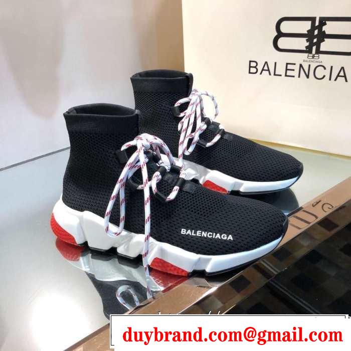 3色可選  BALENCIAGA Speed Trainer バレンシアガ スピードトレーナー メンズ スニーカー 【2019年】夏のファッション