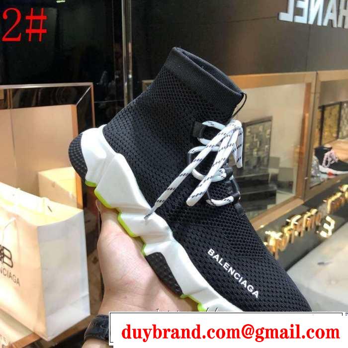 3色可選  BALENCIAGA Speed Trainer バレンシアガ スピードトレーナー メンズ スニーカー 【2019年】夏のファッション