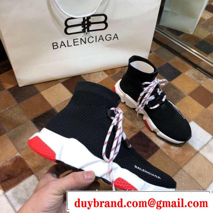 3色可選  BALENCIAGA Speed Trainer バレンシアガ スピードトレーナー メンズ スニーカー 【2019年】夏のファッション