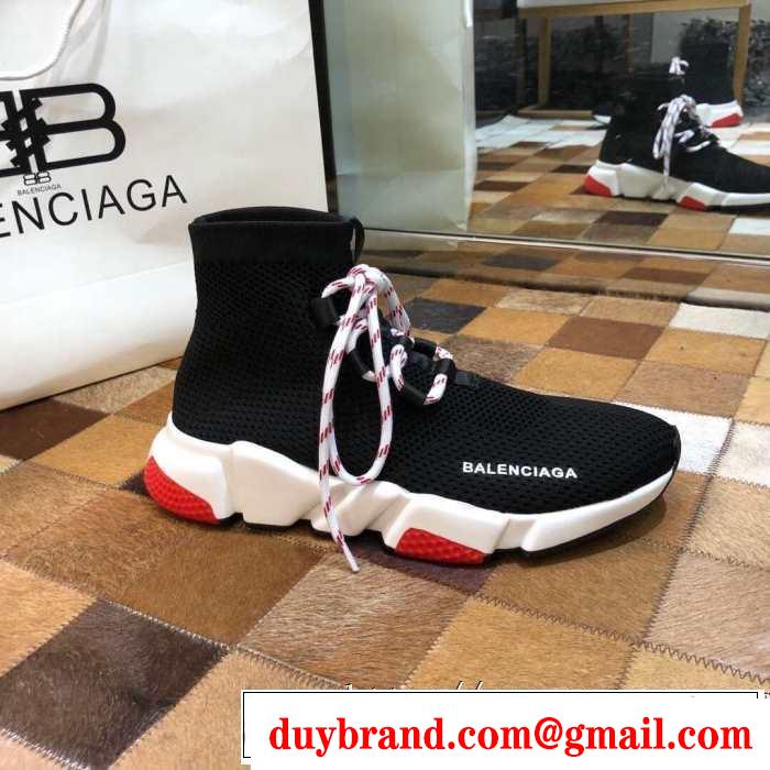 3色可選  BALENCIAGA Speed Trainer バレンシアガ スピードトレーナー メンズ スニーカー 【2019年】夏のファッション
