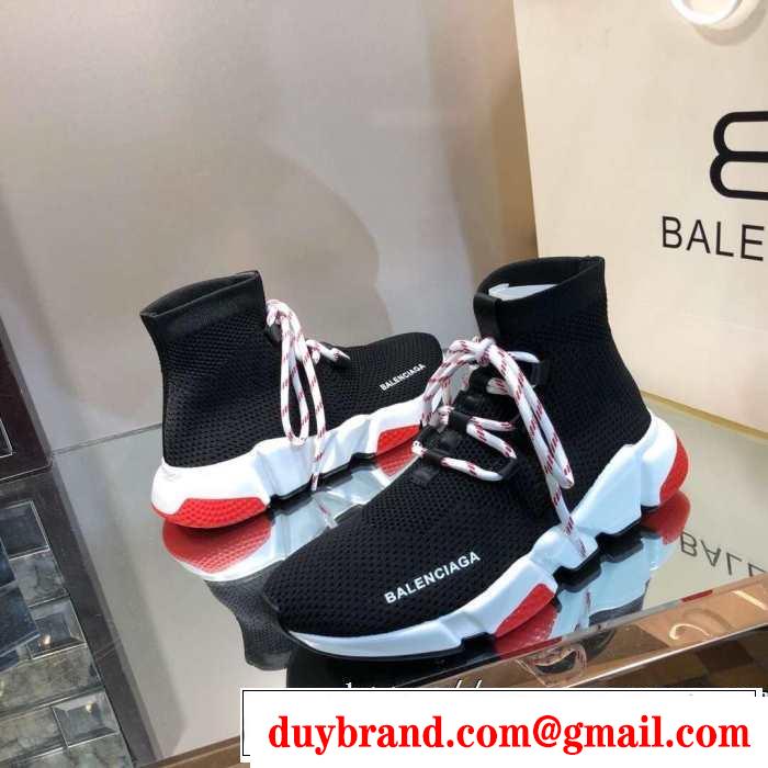 3色可選  BALENCIAGA Speed Trainer バレンシアガ スピードトレーナー メンズ スニーカー 【2019年】夏のファッション