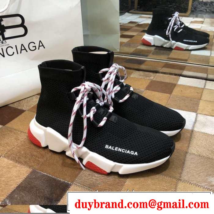 3色可選  BALENCIAGA Speed Trainer バレンシアガ スピードトレーナー メンズ スニーカー 【2019年】夏のファッション