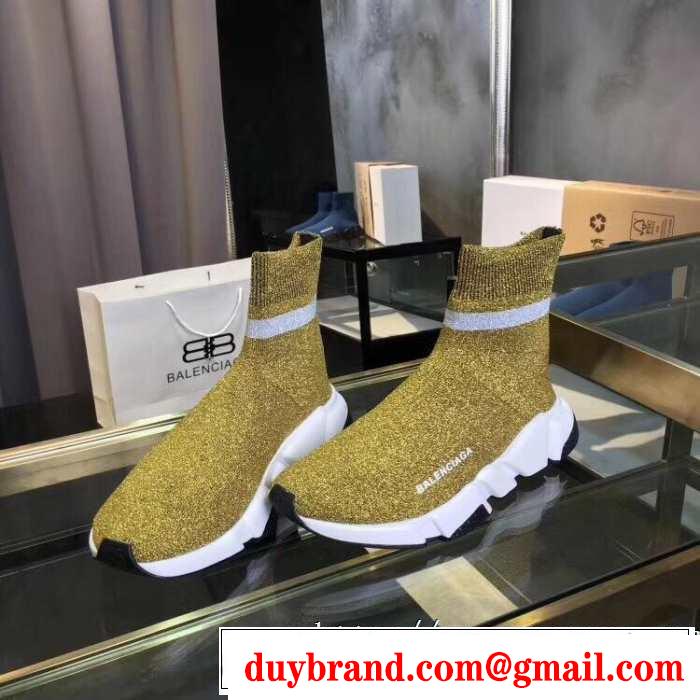 きちんと感をプラス BALENCIAGA Speed Trainer バレンシアガ スピードトレーナー メンズ スニーカー