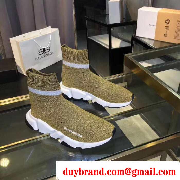 きちんと感をプラス BALENCIAGA Speed Trainer バレンシアガ スピードトレーナー メンズ スニーカー