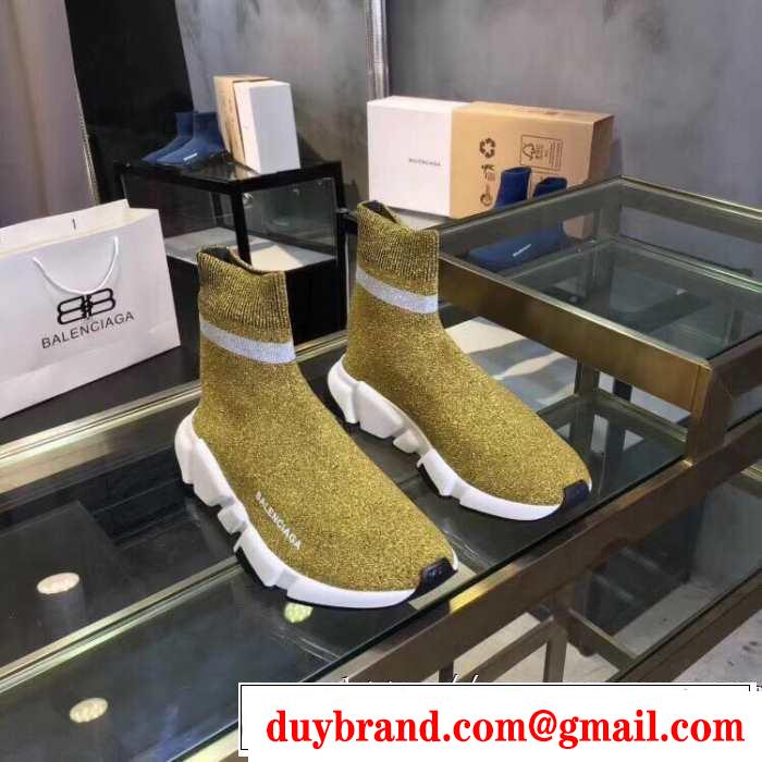 きちんと感をプラス BALENCIAGA Speed Trainer バレンシアガ スピードトレーナー メンズ スニーカー