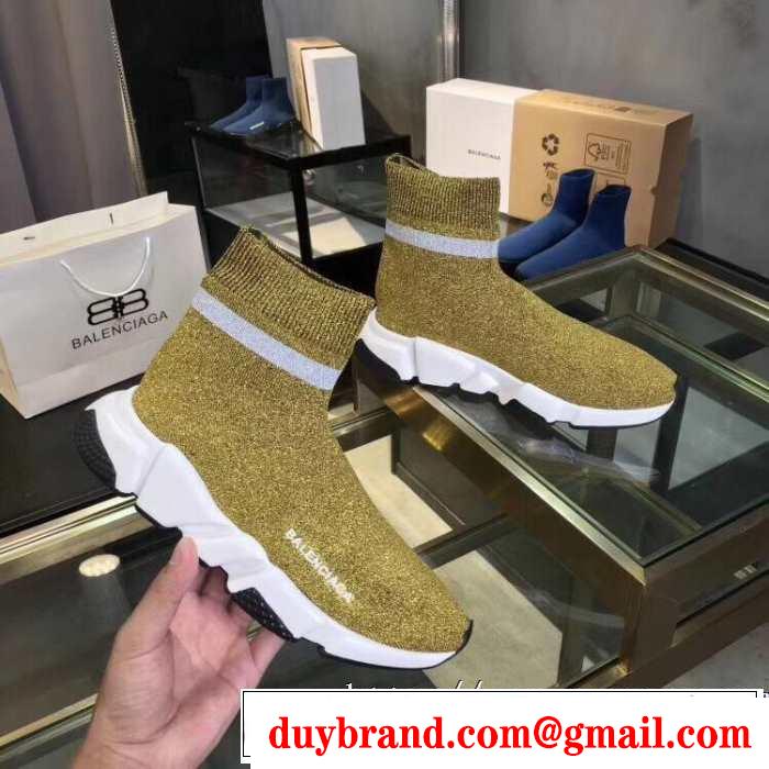 きちんと感をプラス BALENCIAGA Speed Trainer バレンシアガ スピードトレーナー メンズ スニーカー