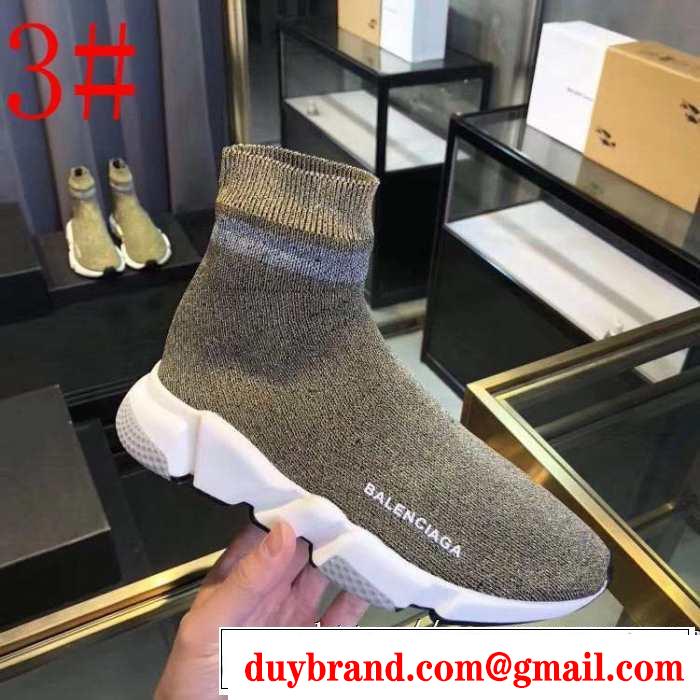 2019SS バレンシアガ スピードトレーナー メンズ スニーカー 知的な夏のスタイル 多色可選  BALENCIAGA Speed Trainer
