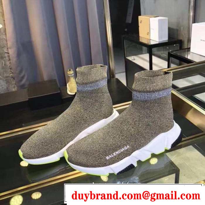 多色可選 2019春夏は人気定番  BALENCIAGA Speed Trainer バレンシアガ スピードトレーナー メンズ スニーカー