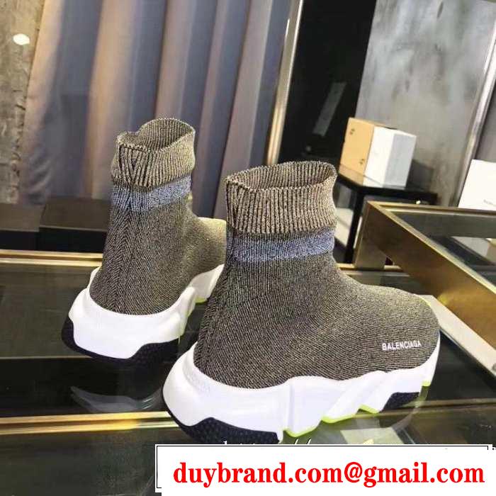 多色可選 2019春夏は人気定番  BALENCIAGA Speed Trainer バレンシアガ スピードトレーナー メンズ スニーカー