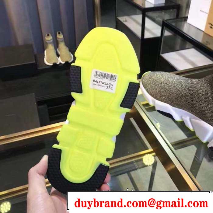 多色可選 2019春夏は人気定番  BALENCIAGA Speed Trainer バレンシアガ スピードトレーナー メンズ スニーカー
