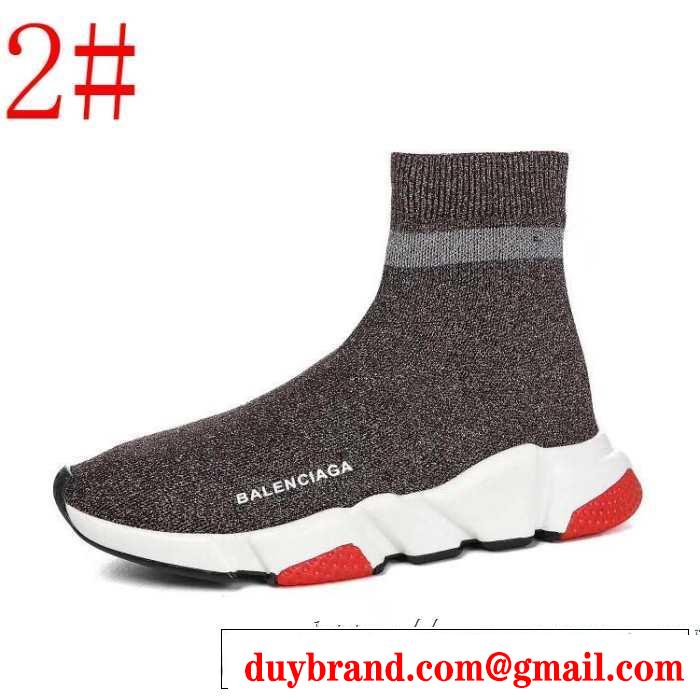 多色可選 2019春夏は人気定番  BALENCIAGA Speed Trainer バレンシアガ スピードトレーナー メンズ スニーカー