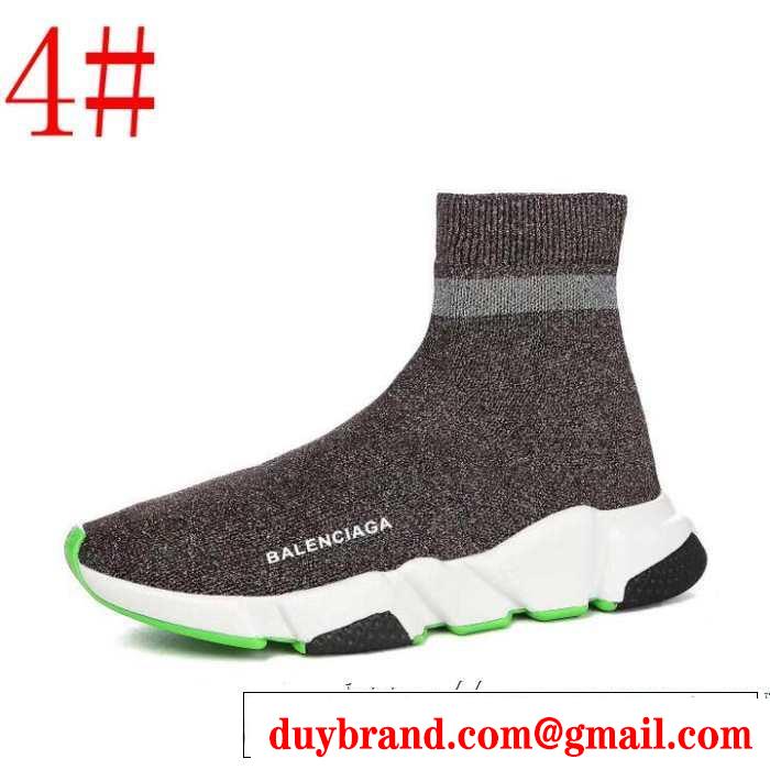 多色可選 2019春夏は人気定番  BALENCIAGA Speed Trainer バレンシアガ スピードトレーナー メンズ スニーカー