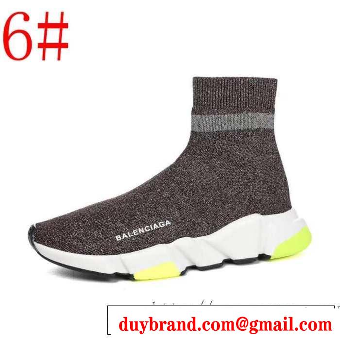 多色可選 2019春夏は人気定番  BALENCIAGA Speed Trainer バレンシアガ スピードトレーナー メンズ スニーカー