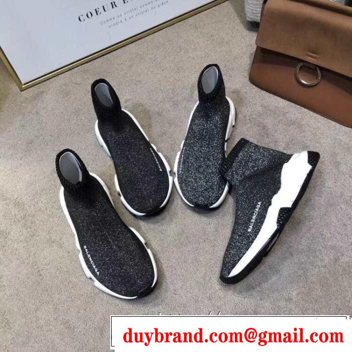 2色可選  BALENCIAGA Speed Trainer バレンシアガ スピードトレーナー人気ストリートブランド新品 メンズ スニーカー