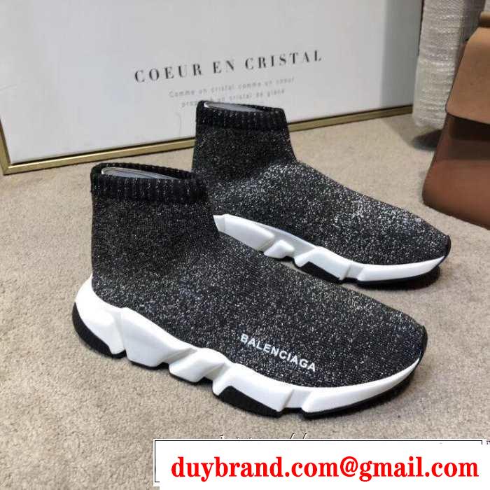 2色可選  BALENCIAGA Speed Trainer バレンシアガ スピードトレーナー人気ストリートブランド新品 メンズ スニーカー