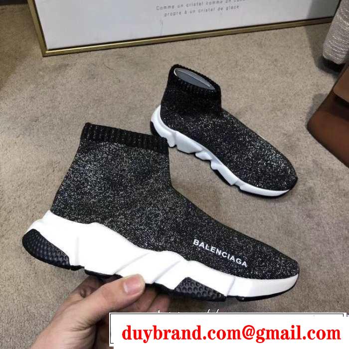 2色可選  BALENCIAGA Speed Trainer バレンシアガ スピードトレーナー人気ストリートブランド新品 メンズ スニーカー